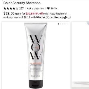 BRAND NEW Color Wow Color Security Shampoo